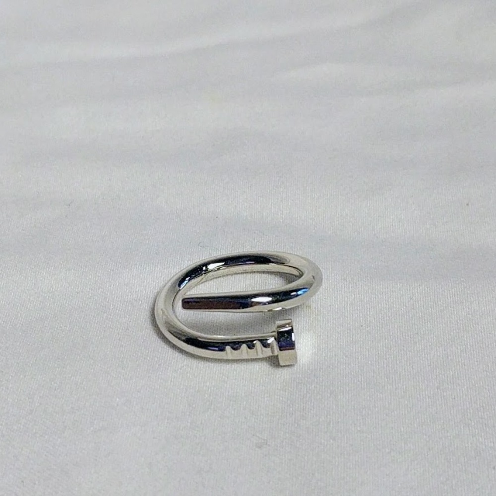 Silver Hardware Ring